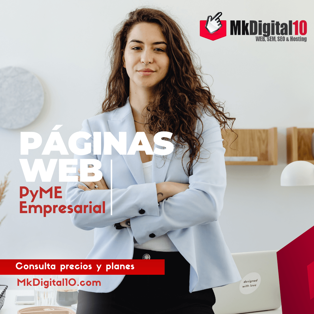 Páginas Web PyME Empresarial