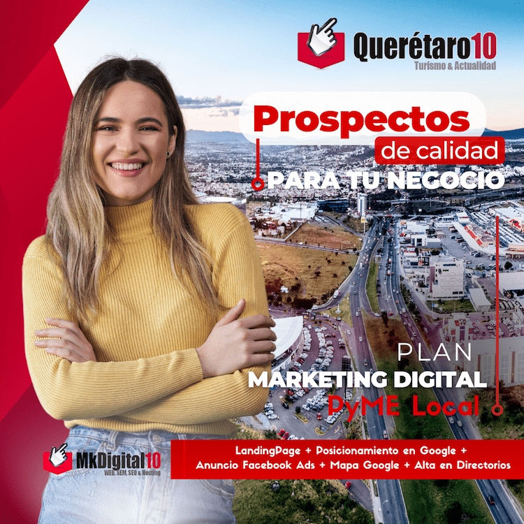 PLAN Marketing Digital PYME Local MkDigital10 Querétaro
