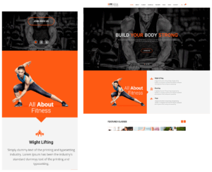 Proyecto 14 Diseño de página web Gimnasio GYM terminada entregada Querétaro