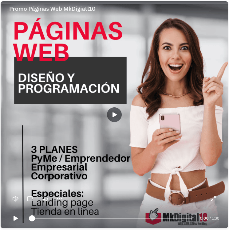 Video Plan Páginas Web Querétaro